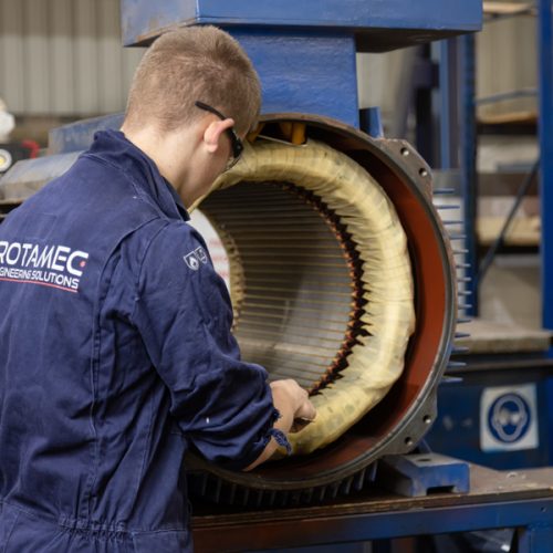 Electric Motor Rewinding