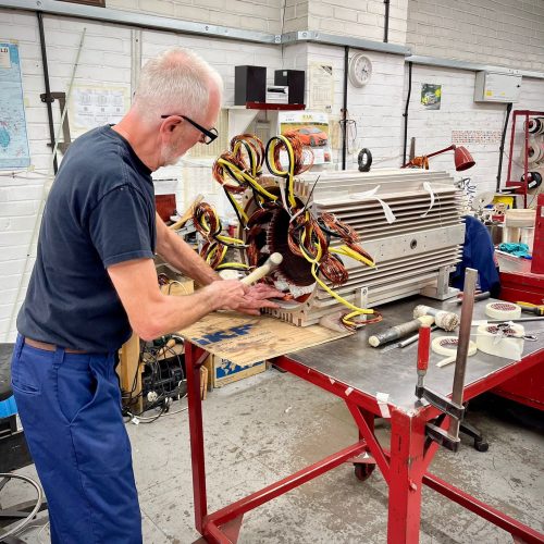 Electric Motor Rewinding